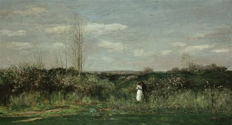 Charles-François Daubigny - Spring Landscape (1863) : museum