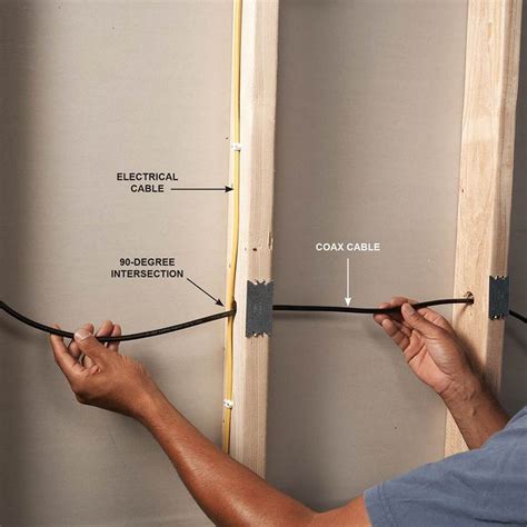 Tips for Coaxial Cable Wiring | Cable wire, Home electrical wiring, Cable