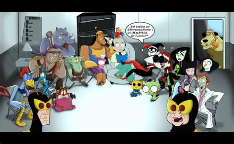 Henchmen Group Therapy with Dr. Katz by xeternalflamebryx on DeviantArt