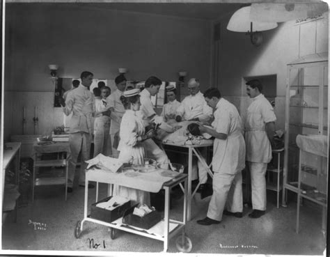 Amazon.com: Photograph: Operating room, Roosevelt Hospital, New York ...