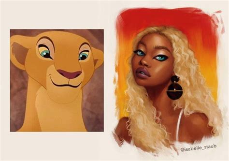 Artist Turns Disney Animals Into Humans in Stunning Art - Inside the Magic | Modern disney ...