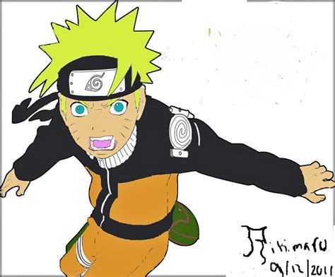 Naruto Uzumaki Line Art Color by RikimaruKF on DeviantArt