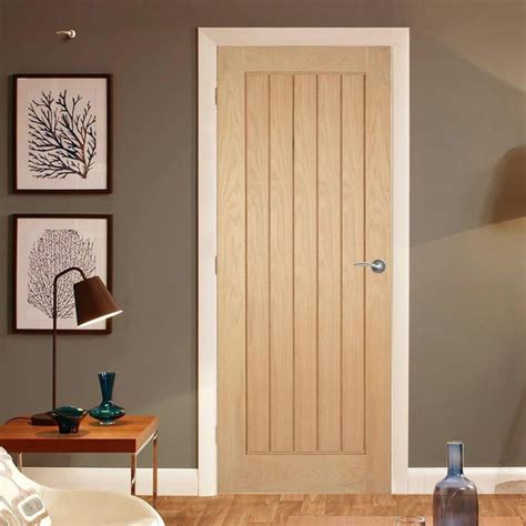 Travis Perkins Suffolk Oak Door 1981 x 762 x 35 mm | Oak doors, Oak interior doors, Internal doors