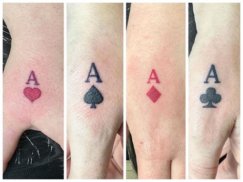 Ace of spades tattoo ideas photos