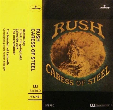 Rush - Caress Of Steel (1975, Cassette) | Discogs