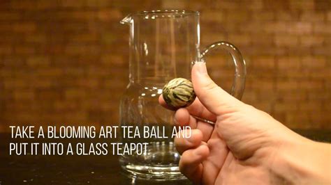 Blooming Tea - How to Prepare Flowering Teas - YouTube