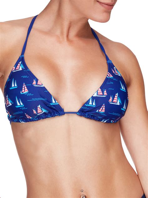 Triangle Bikini Top Sailboats | Dedoles