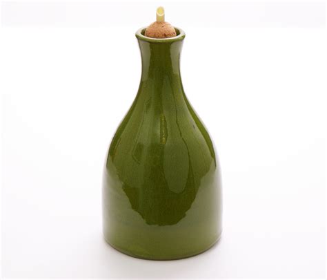 Clay olive oil drizzler in green | Traditional clay olive oi… | Flickr