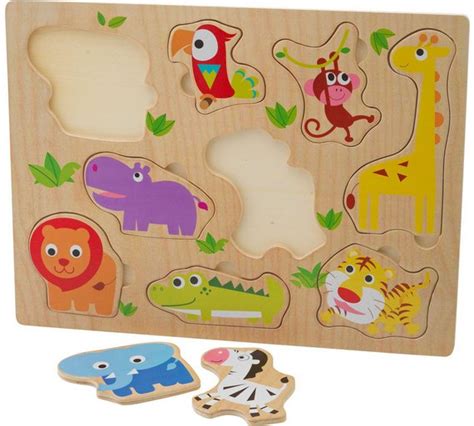 Buy Chad Valley PlaySmart 3 Pack Wooden Puzzles | Wooden toys | Argos