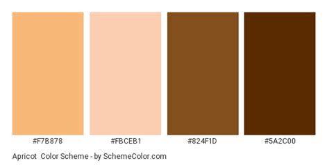 Apricot Color Scheme » Brown » SchemeColor.com