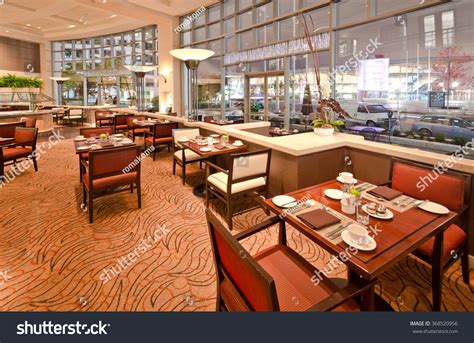 Interior Restaurant Luxury Five Stars Hotel Stock Photo 368520956 ...