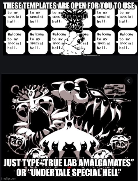 Image tagged in true lab amalgamates,undertale special hell - Imgflip