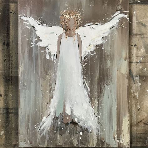 By Anita Felix | Angel art, Angel painting, Art painting