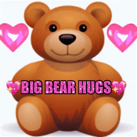 Hugs Bear Hug GIF - Hugs BearHug Love - Discover & Share GIFs