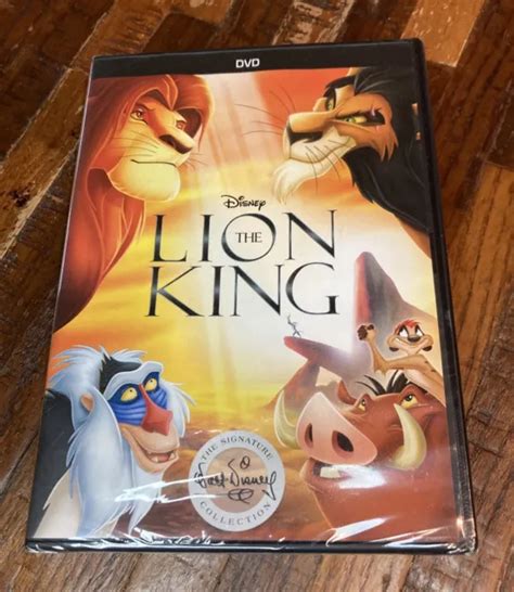 THE LION KING (DVD, 1994)The Walt Disney Signature Collection. BRAND NEW/SEALED. $6.25 - PicClick