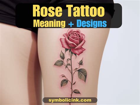 Rose Tattoo Meaning: A Deep Dive into the Symbolism and Beauty