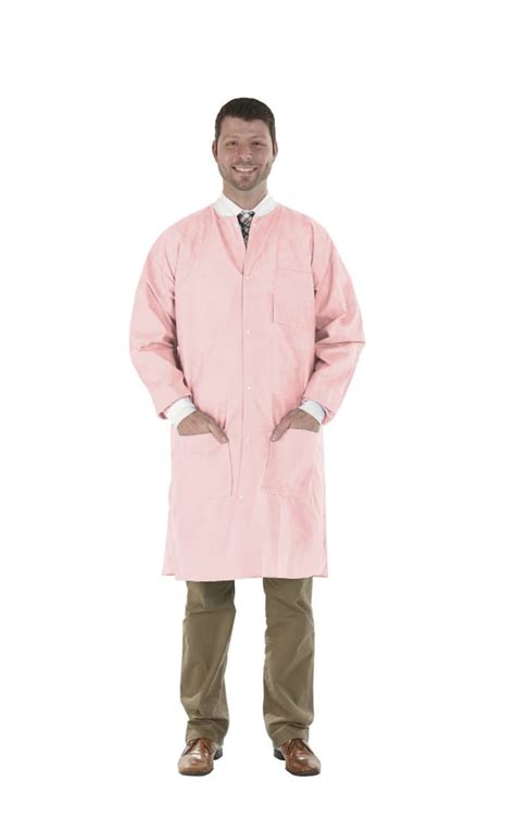 Medicom SafeWear High Performance Lab Coats, Pretty Pink | Fisher ...