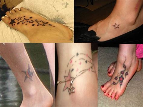 Top Tattoos Pictures: Star Ankle Tattoos