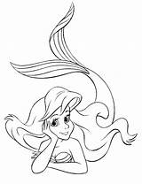 Ariel Coloring Pages  Best For Kids sketch template