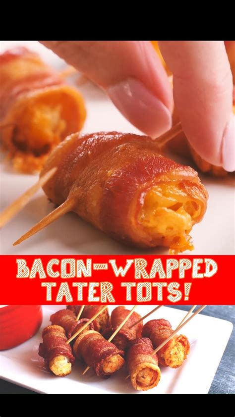 Bacon wrapped tater tots recipe – Artofit