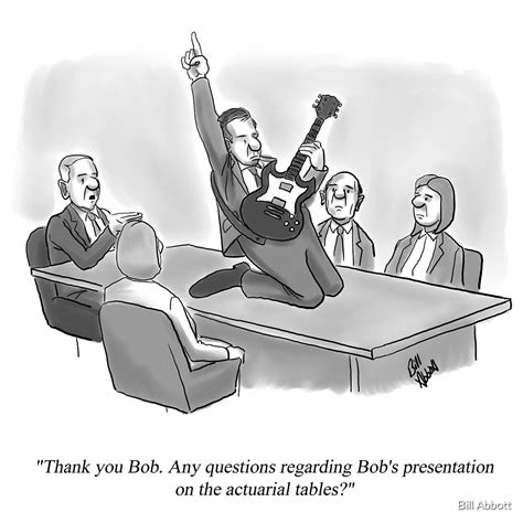 "Funny Business Presentations Humor Cartoon" by Bill Abbott | Redbubble