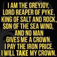 Balon Greyjoy Quote - House Greyjoy Icon (38594338) - Fanpop