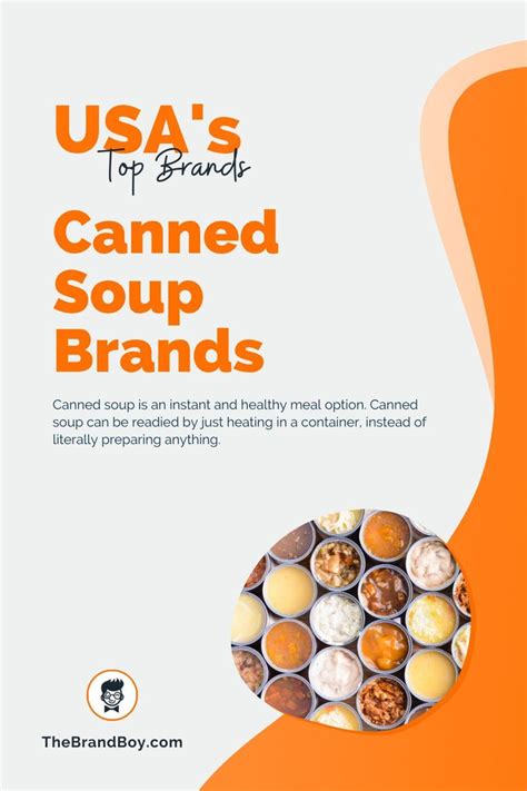 Top 10 Best Canned Soup Brands in the US. | Soup brands, Healthy food ...