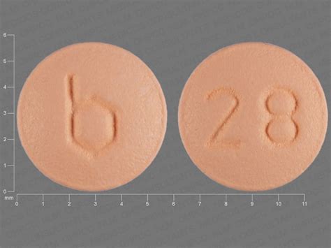 Pill Finder: b 28 Orange Round - Medicine.com