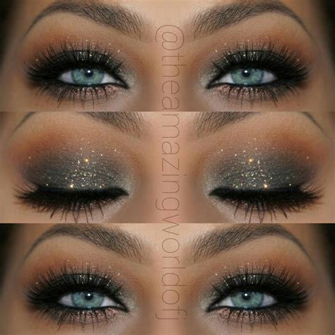 Silver Smokey Eye For Blue Eyes