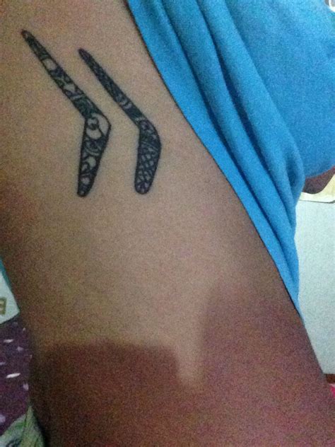 Boomerang tattoo | Tattoos, Tattoo quotes, Tatting