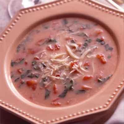 Creamy Basil & Tomato Soup Recipe | Land O’Lakes