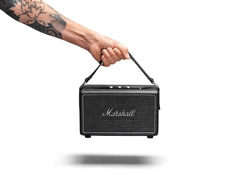 This portable Bluetooth speaker shows off Marshall's signature style on ...