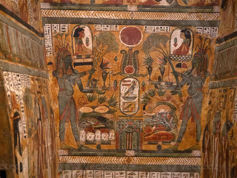 egyptian sarcophagus hieroglyphs close up detail 17230982 Stock Photo ...