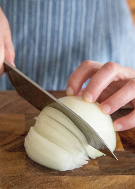 How To Thinly Slice an Onion (Step-by-Step Guide with Photos) | Kitchn