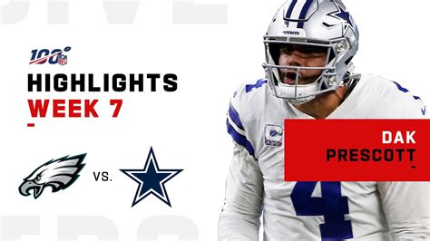 Dak Prescott Grabs Control of NFC East | NFL 2019 Highlights - YouTube