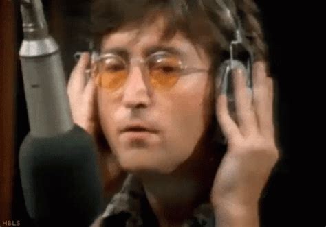 John Lennon Tongue Out GIF | GIFDB.com