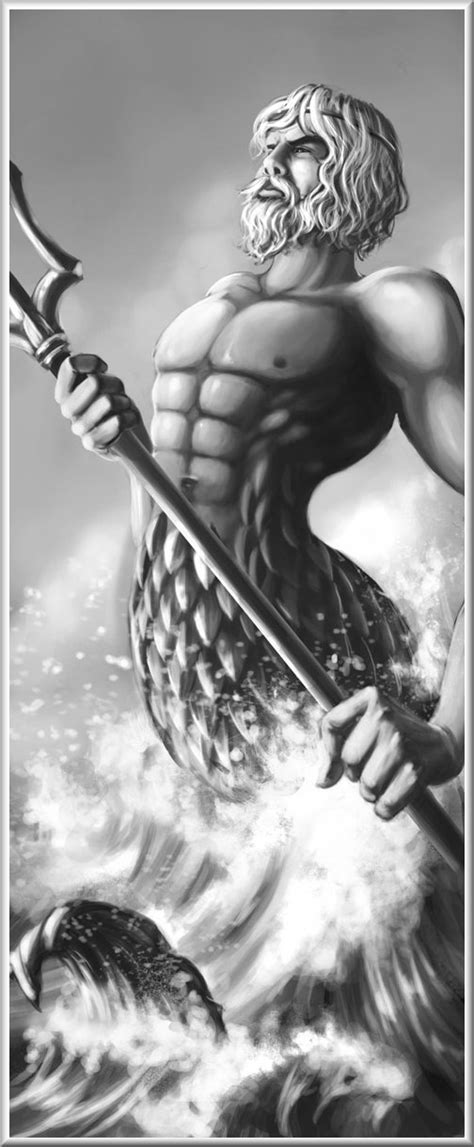 Myth Man's Poseidon, god of the Seas