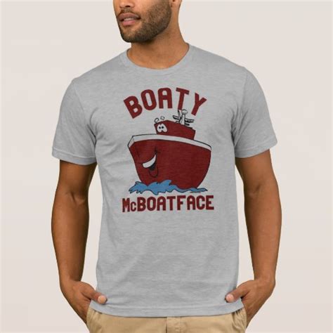 Boaty McBoatface T-Shirt | Zazzle.com