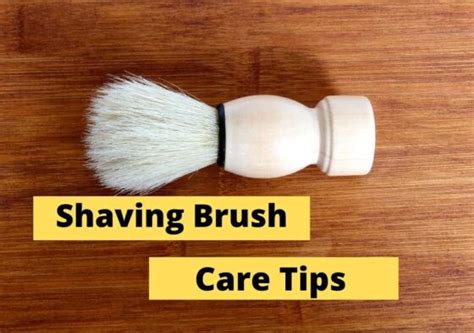 Shaving Brush Care and Maintenance Tips You Should Follow