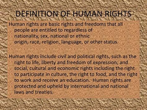 Human Rights