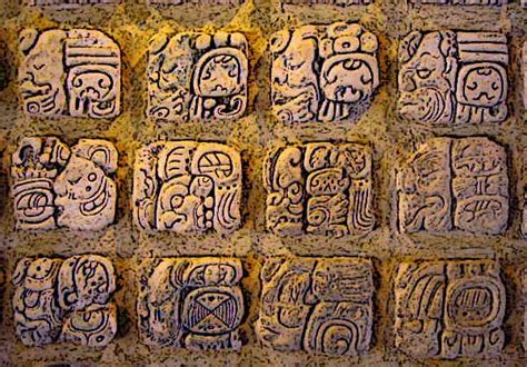 Mayan Writing - Ancient Mayan Hieroglyphs, Phonetic Syllables and Other ...