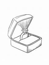 Diamond Ring Coloring Pages At Netoaklynnblog Blog sketch template
