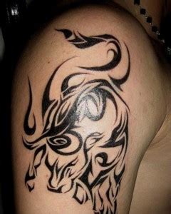 10 Magnificent Tribal Bull Tattoos | Only Tribal