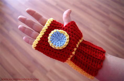 Crochet Ironman Glove