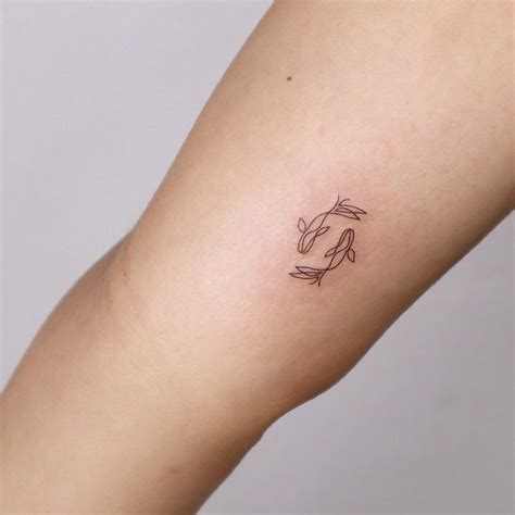 Koi Fish Tattoo Small | Small tattoos, Petite tattoos, Matching tattoos