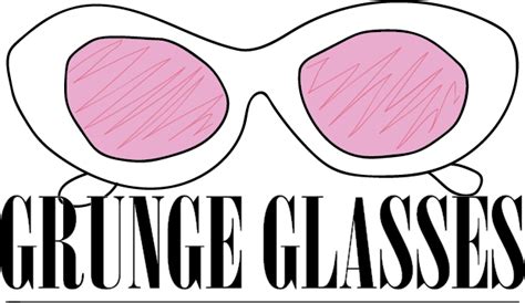 Oval Black Orange "Johnny D's" Sunglasses / Grunge Glasses