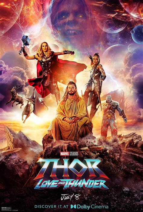 Marvel Studios on Twitter: "Check out the exclusive @Dolby poster for Marvel Studios' Thor: Love ...