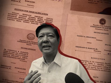 Petitions vs. Ferdinand Marcos Jr. Candidacy: What the Experts Say | CMFR