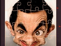 Play Mr Bean Puzzles Time Online For Free - Pog.com