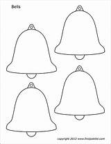 Bell Coloring Pages  Learny Kids sketch template